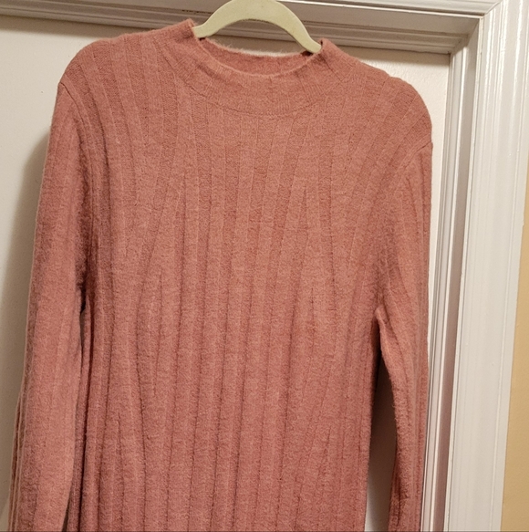 a new day Dresses & Skirts - a new day Sweater Dress.  Dusty Pink. Size Small